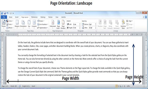 Page Orientation