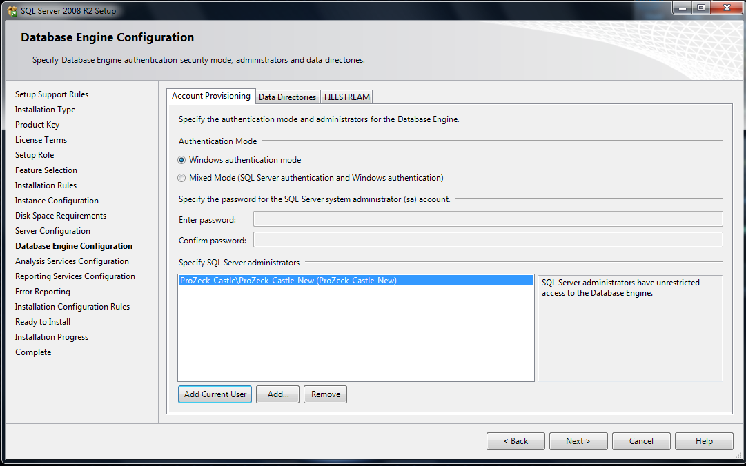 Database_Engine_Configuration