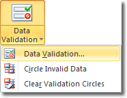 Data Validation