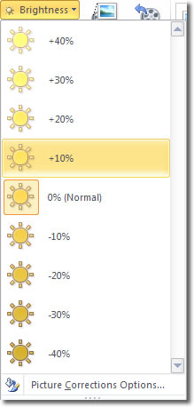 brightness-options