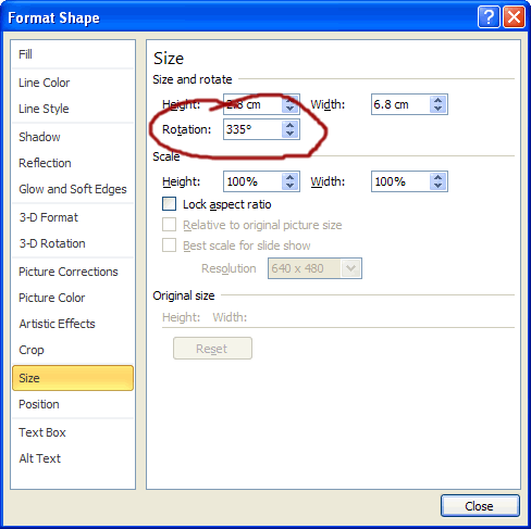 More Rotation Options