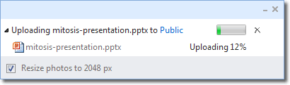 Presentation Upload To Windows SkyDrive