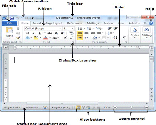 Ms Word Explorar Window