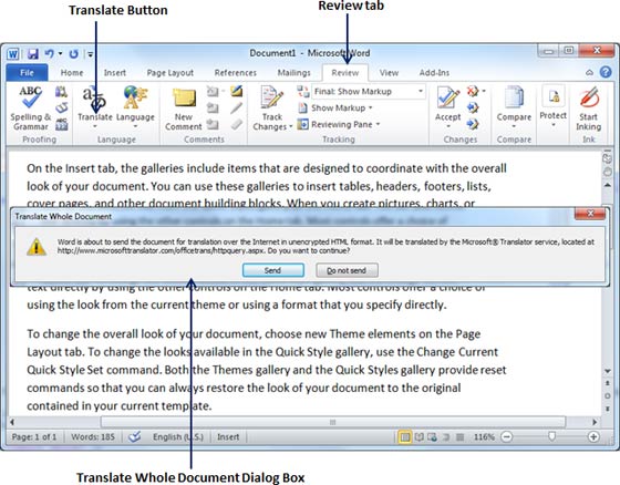 Translate Document